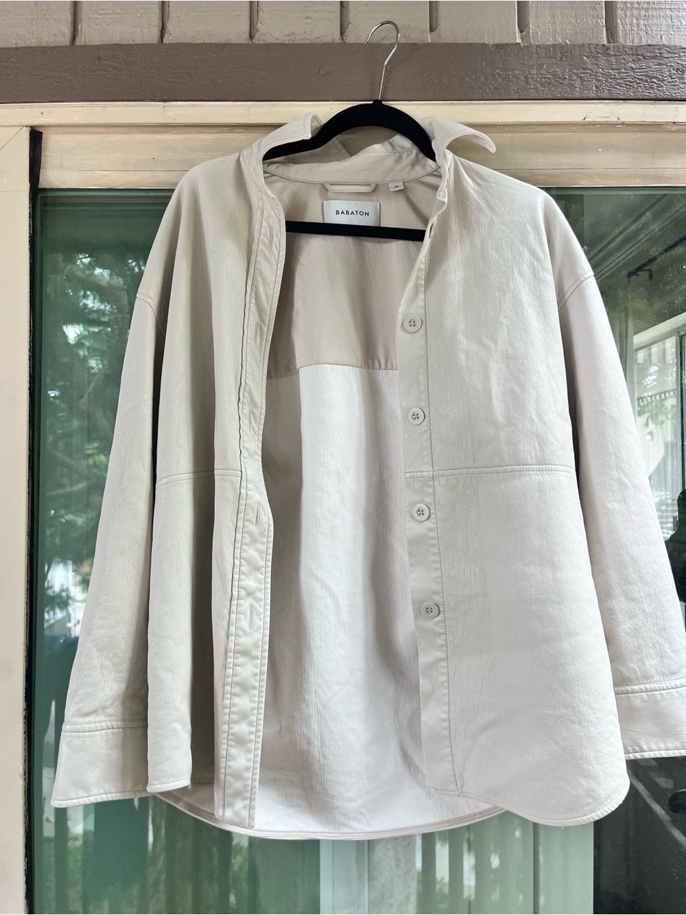 Aritzia | Babaton faux leather Button-Front Jacket